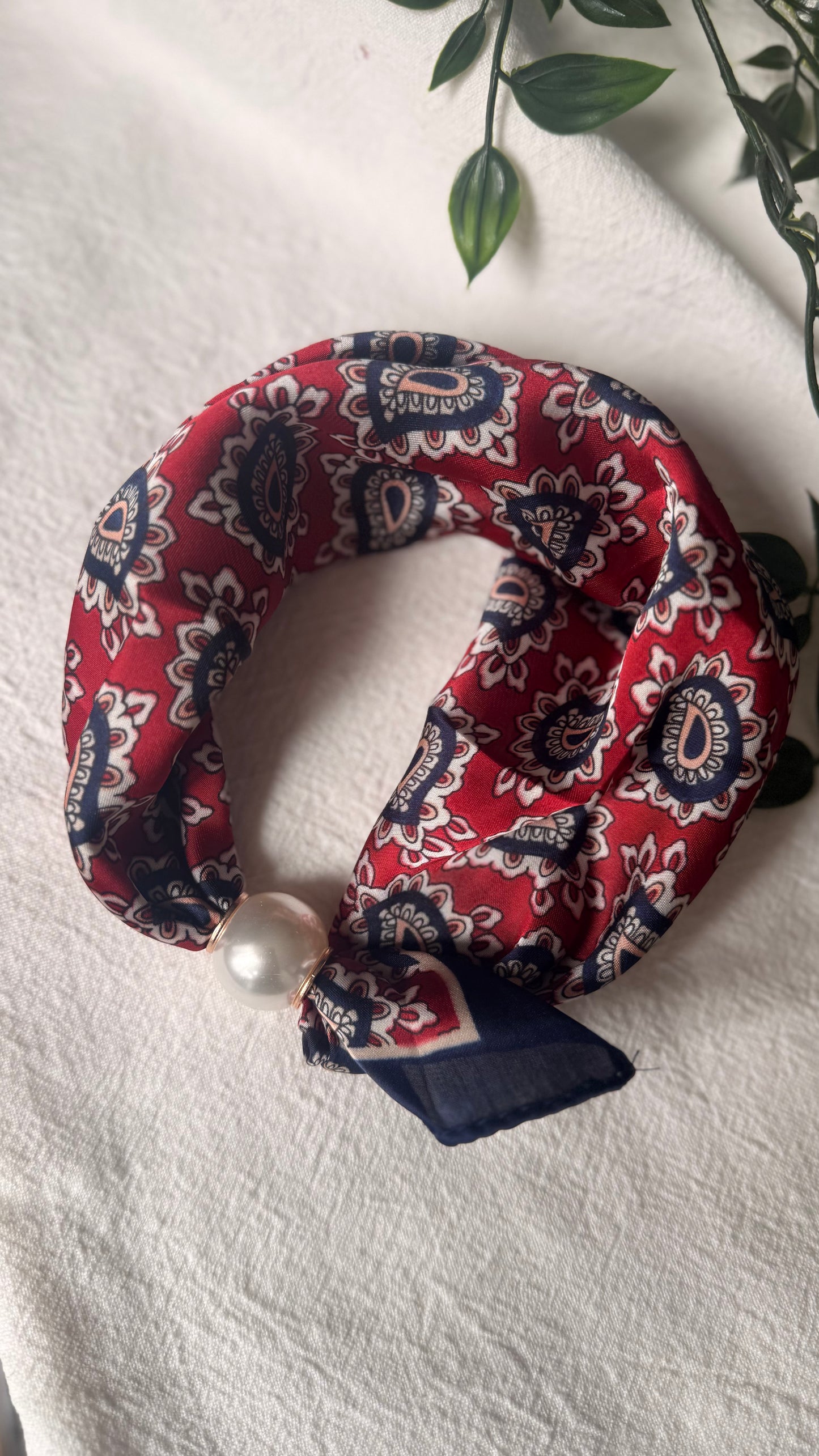 Foulard imprimé fleuri Lola